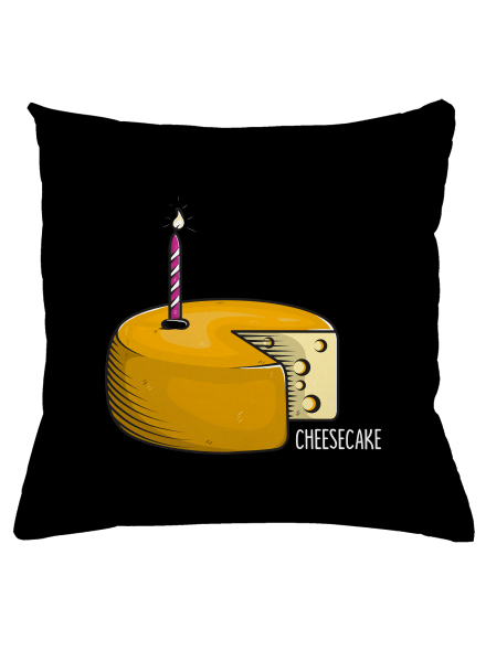 Cheese cake polštář Black