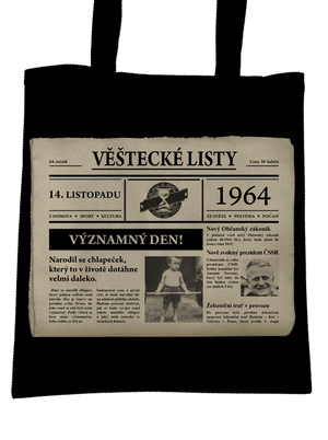 Věštecké listy taška Black