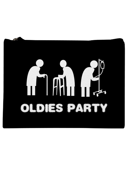 Oldies party taštička Black