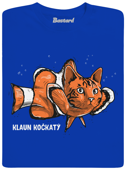 Klaun Kočkatý dětské tričko Royal Blue