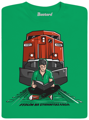 Studentská kolej dětské tričko Kelly Green