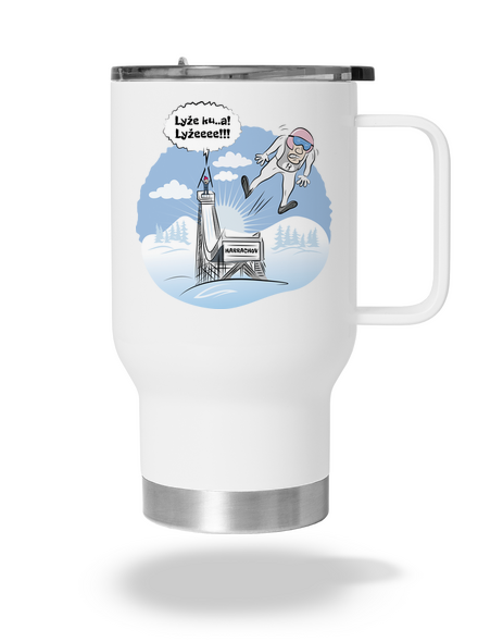 Lyže termohrnek White