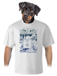 unisex tričko oversized