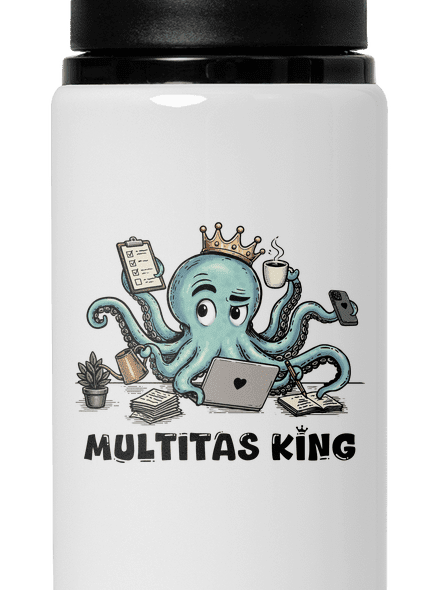 Multitas king lahev na vodu White