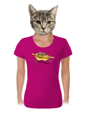 Miluju válení dámské tričko Fuchsia Red