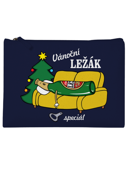 Vánoční ležák taštička French Navy