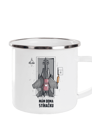 Stíhačka plecháček White