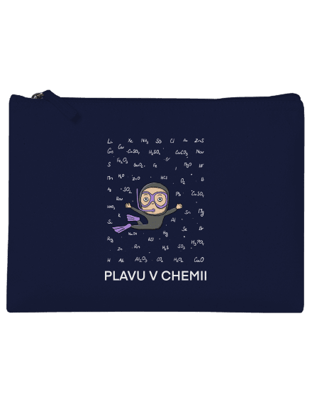 Plavu v chemii taštička French Navy