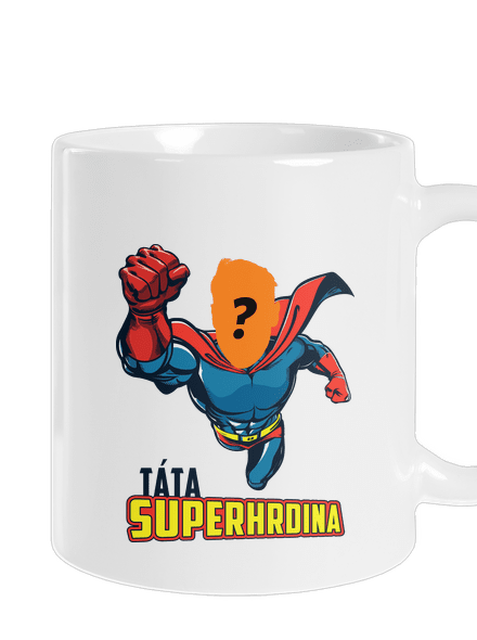 Táta superhrdina klasický hrnek White