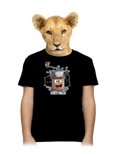 Mlýnek dětské tričko Black