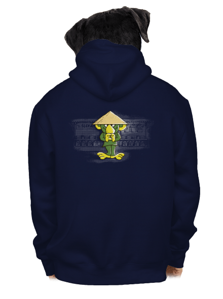 Dobí den pánská mikina na zip Navy