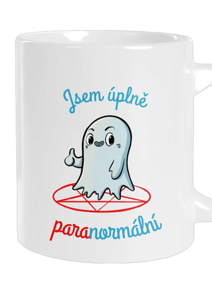 Jsem paranormální velký hrnek White