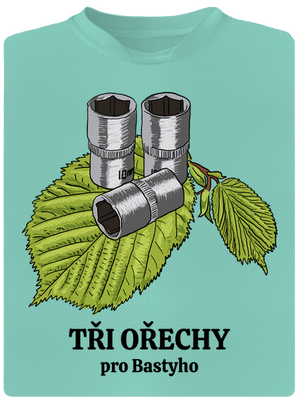 Tři ořechy pro... pánské sportovní tričko Mint Mal