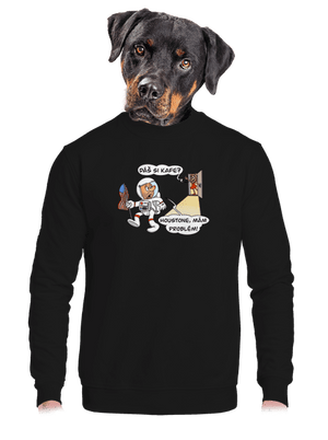 unisex mikina bez kapuce