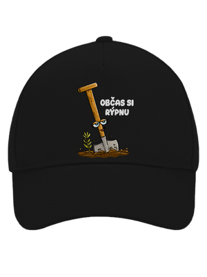 Občas si rýpnu kšiltovka baseballka Black