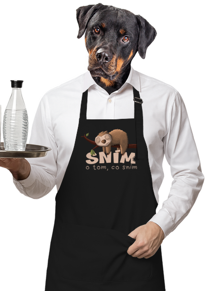 Sním o tom, co sním zástěra Black