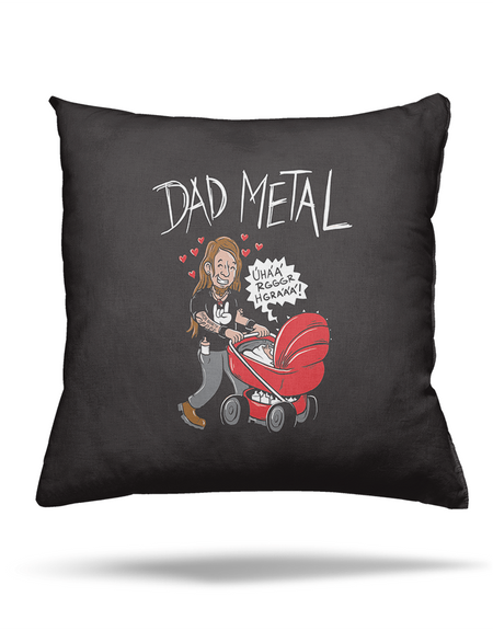 Dad metal polštář