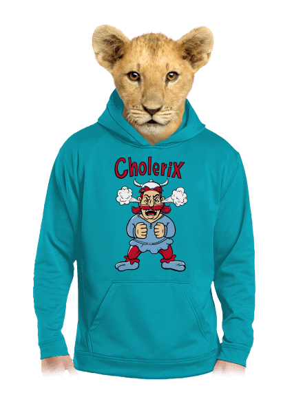 Cholerix dětská mikina klokanka Hawaiian Blue