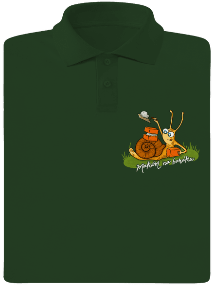 Makám na baráku pánská polokošile Bottle Green Mal