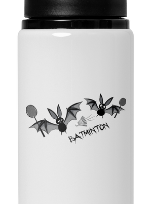 Batminton lahev na vodu White
