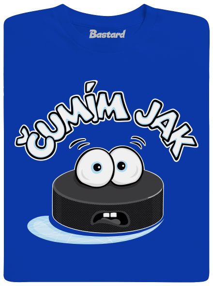 Čumím jak puk pánské dlouhý rukáv Royal Blue