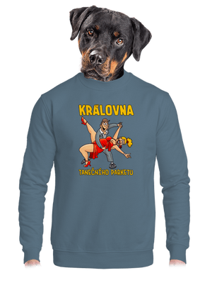 unisex mikina bez kapuce