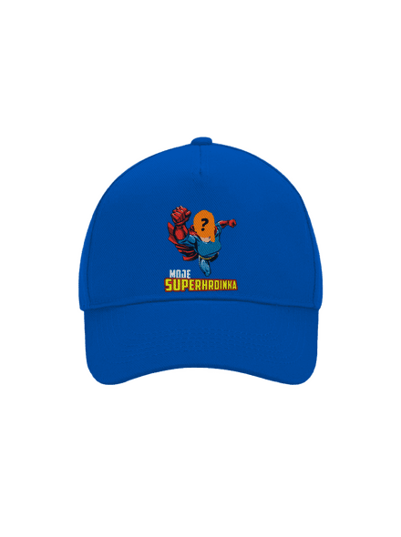 Moje superhrdinka kšiltovka baseballka Bright Royal