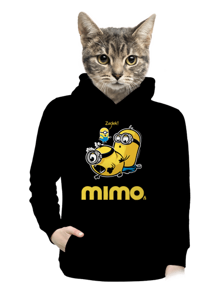 Mimo dámská mikina klokanka Black