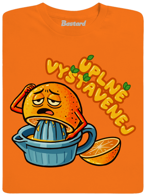 Úplně vyšťavenej pánské tričko Orange