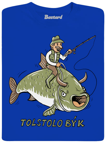 Tolstolobýk dětské tričko Royal Blue
