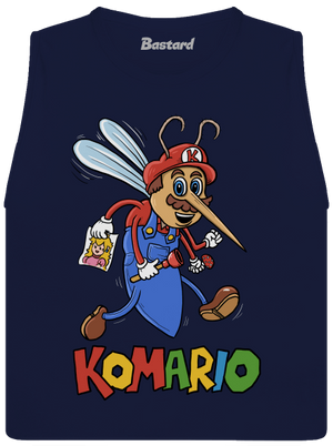 Komario dámské tílko volné Navy