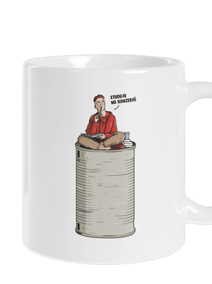 Konzerva klasický hrnek White