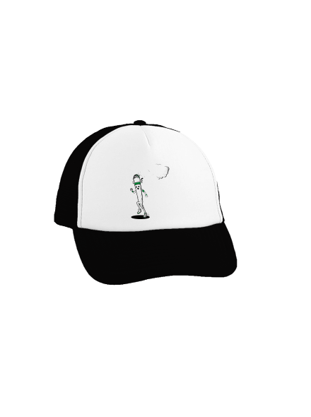 Pálím špeky kšiltovka truckerka Black cap
