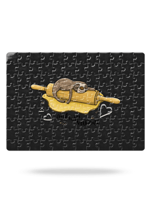 Miluju válení puzzle White