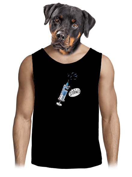 Stříkej pánské tílko Black