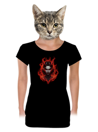 dámské tričko s lemem
