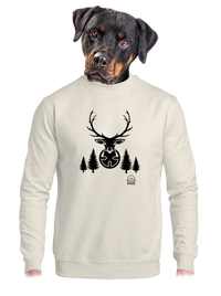 unisex mikina bez kapuce