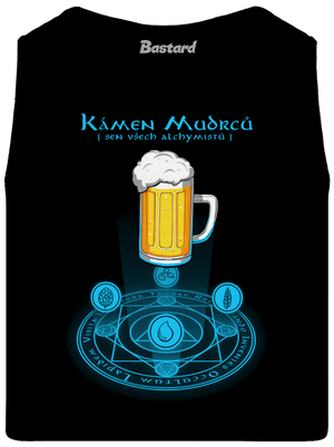 Kámen Mudrců pánské tílko Black