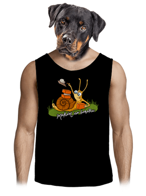 Makám na baráku pánské tílko Black