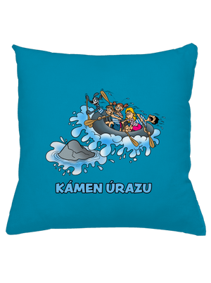 Kámen úrazu polštář Blue Turquoise