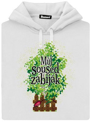 Můj soused zabiják dámská mikina klokanka White