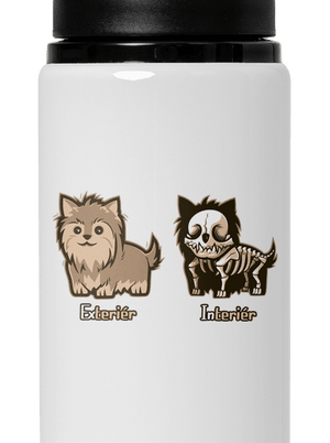 Teriér lahev na vodu White