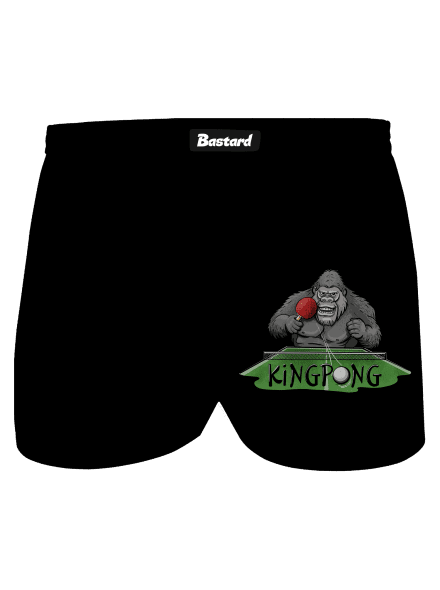 King pong pánské trenky Black