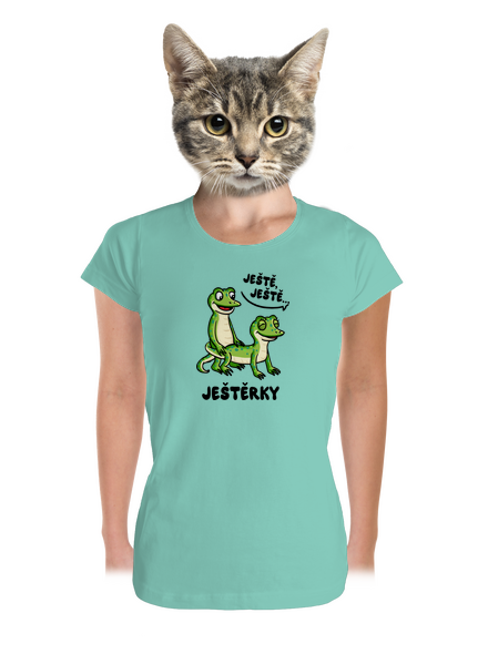 Ještě, ještě dámské tričko premium Mint Mal
