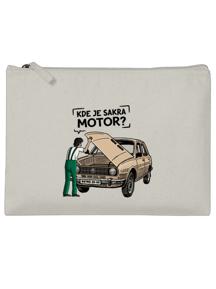 Kde je motor? taštička Stracciatella