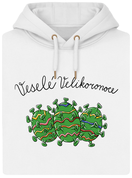 Veselé Velikoronoce unisex mikina premium Snowwhite