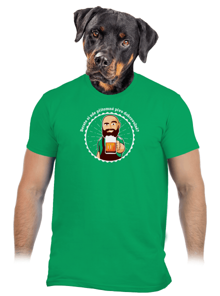Pivo dobrovolně pánské tričko Kelly Green