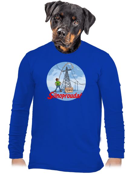 Silnoproudař pánské dlouhý rukáv Royal Blue