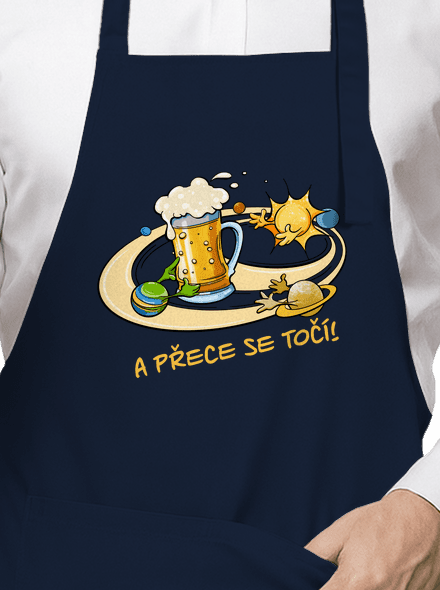 A přece se točí! zástěra Navy
