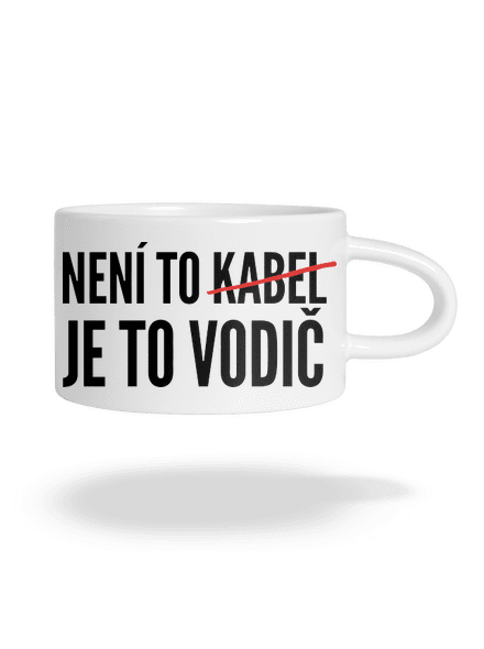 Je to vodič hrnek makronka White
